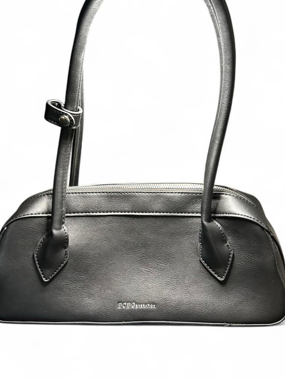 BCBGeneration Black Leather Shoulder Purse